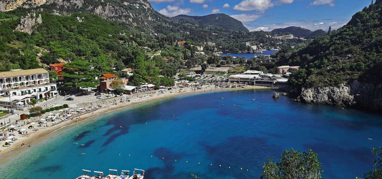 Paleokastritsa Korfu Badebucht