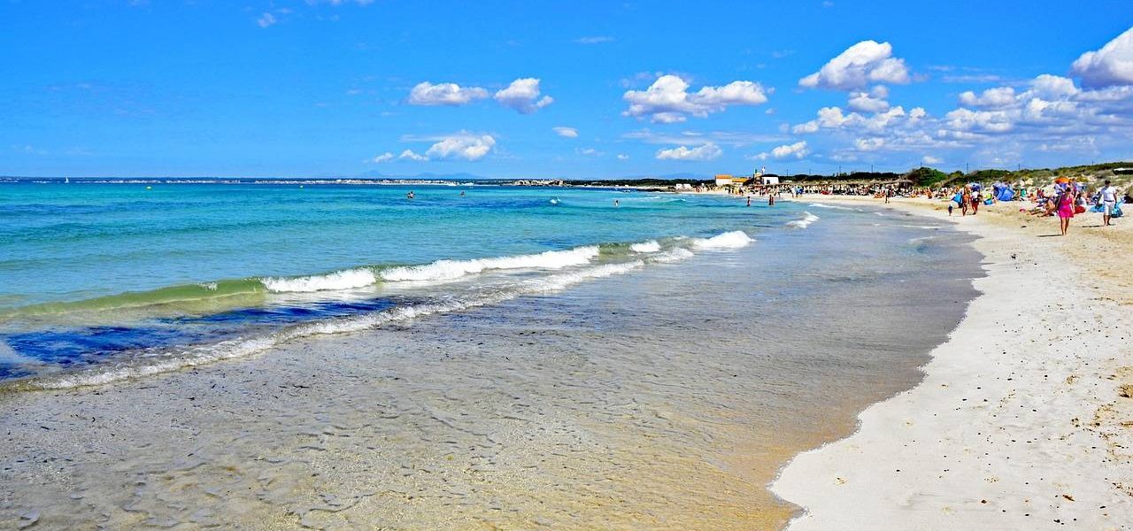 Playa Es Trenc auf Mallorca