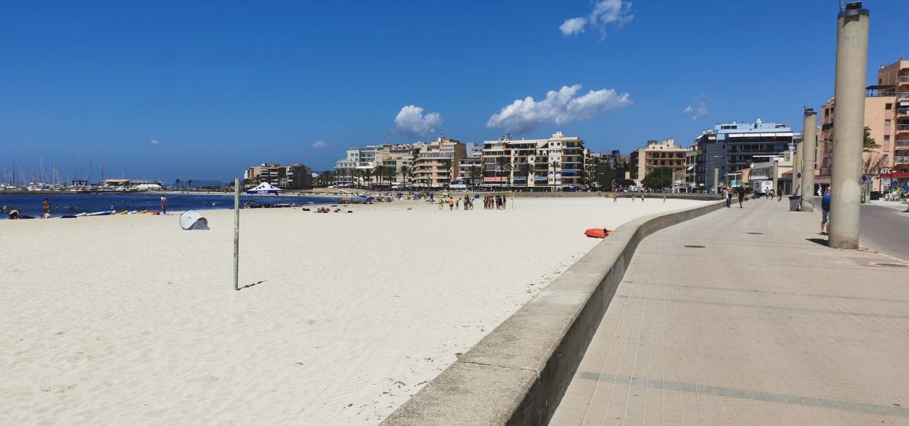 Promenade und Strand von Can Pastilla