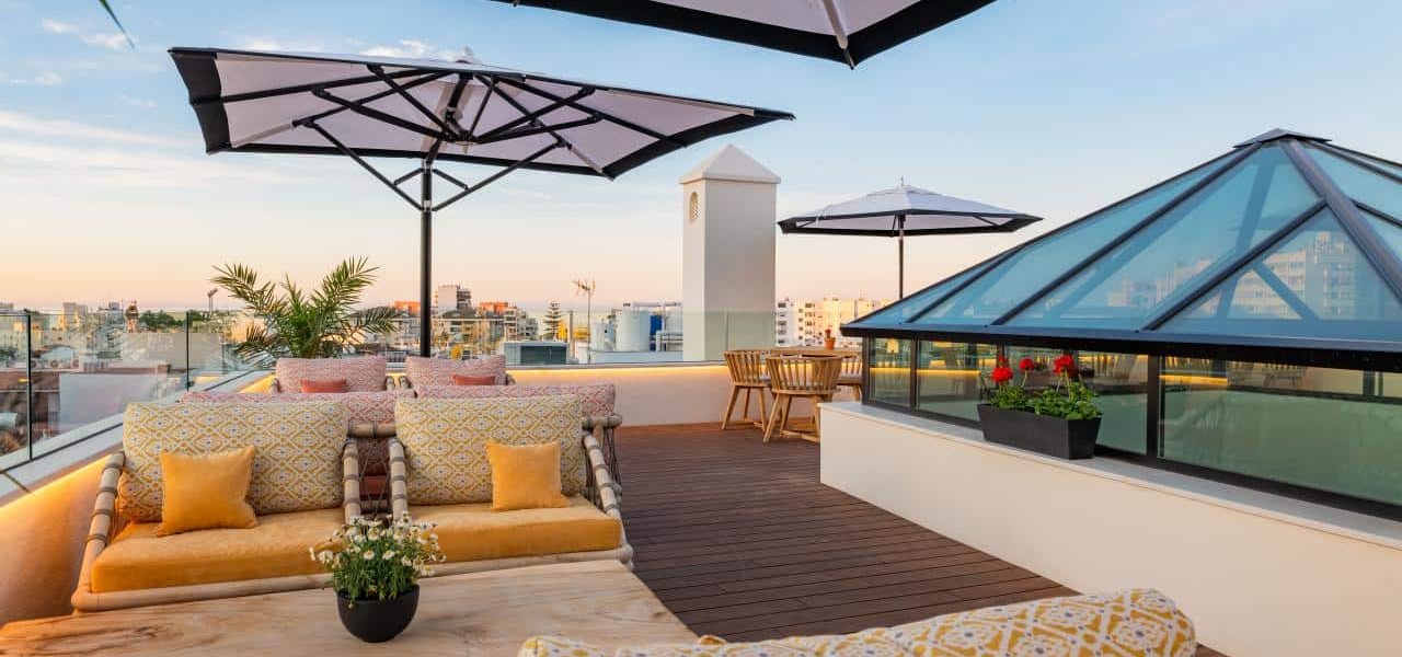 Relais & Châteaux La Fonda Heritage Hotel Sky Bar