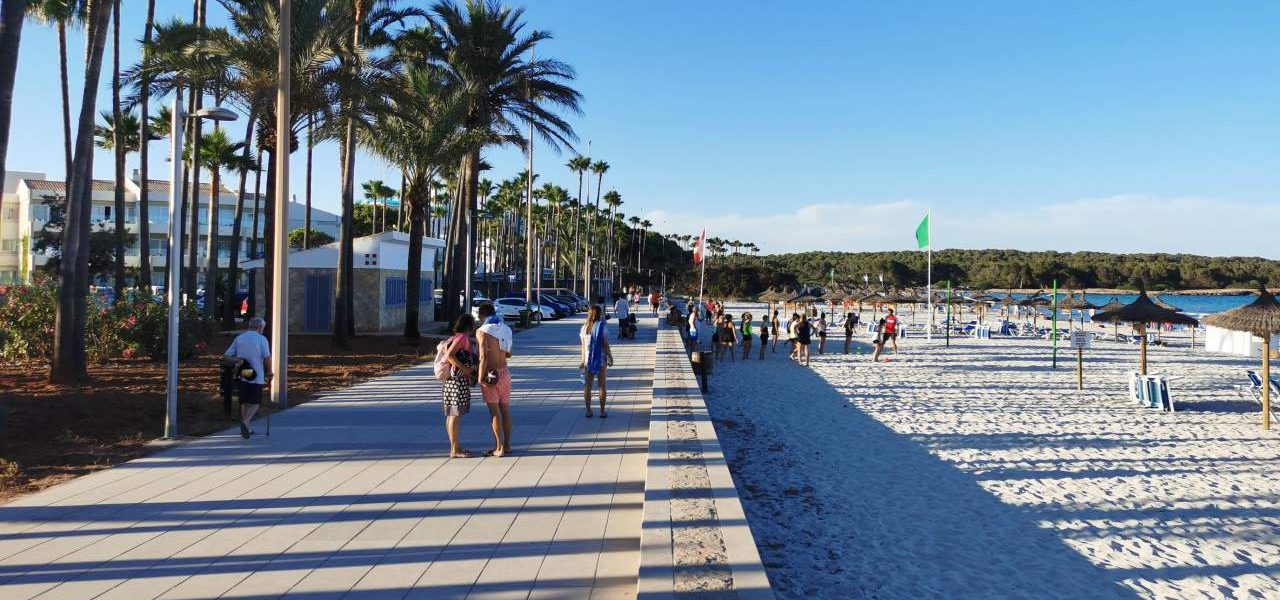 Sa Coma Strand und Promenade Sa Coma Strand und Promenade