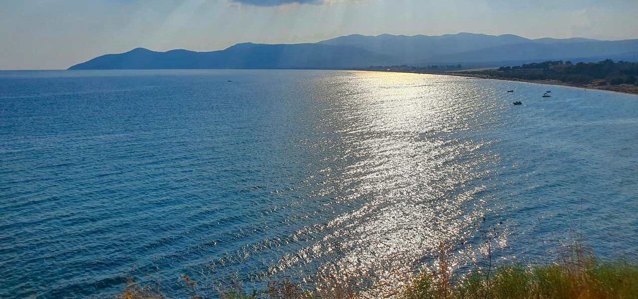 Samos Ausblick auf das Meer