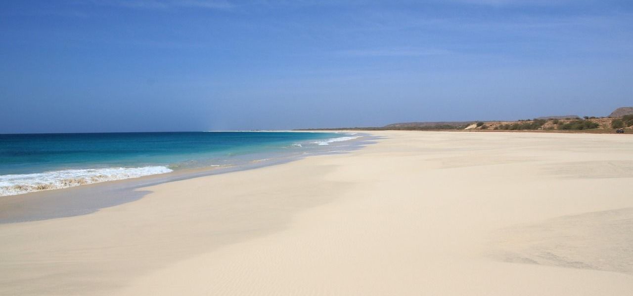 Sandstrand auf Boa Vista Kapverden