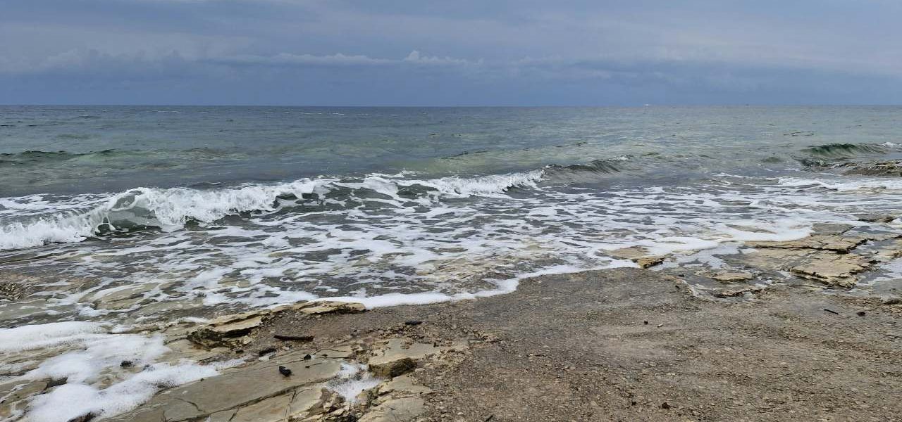 Savudrija einsamer Strandabschnitt