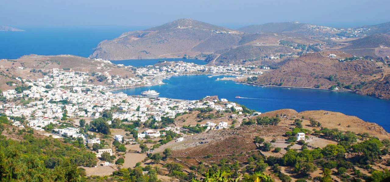 Skala Hafenort auf Patmos