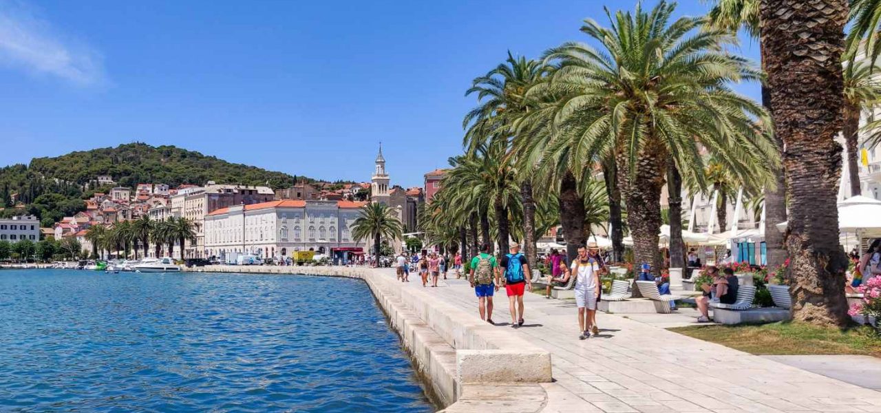 Split Hafenpromenade