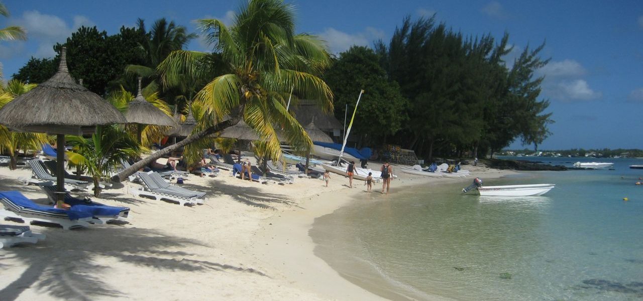 Strand in Grand Baie