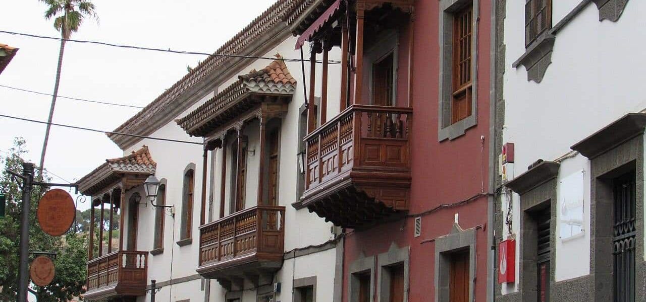Teror Balkone im Kolonialstil