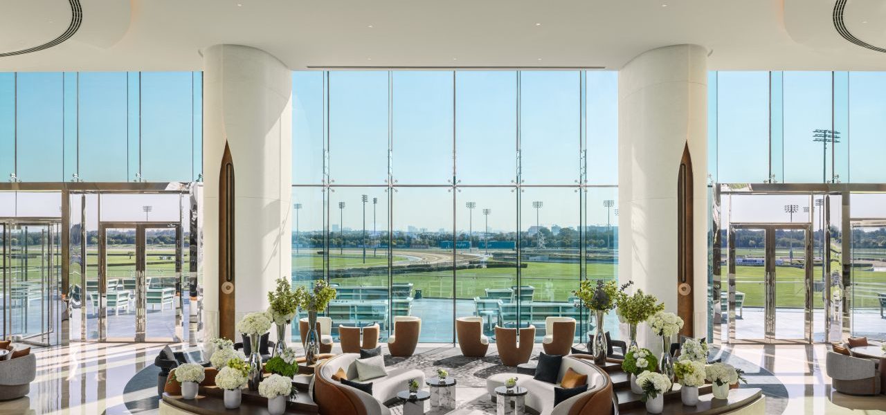 The Meydan Hotel Millenium Lounge Ausblick