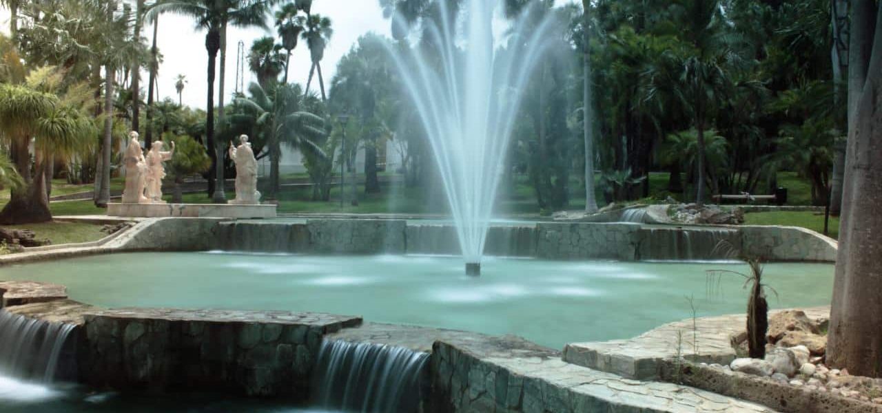 Torremolinos Wasserspiele Botanischer Garten