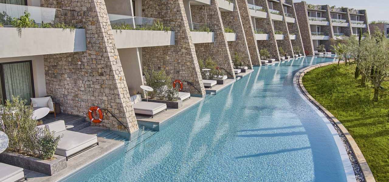 W Costa Navarino Swim-up-Zimmer